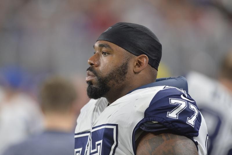 Tyron Smith Out vs. Falcons with Back, Groin Injuries