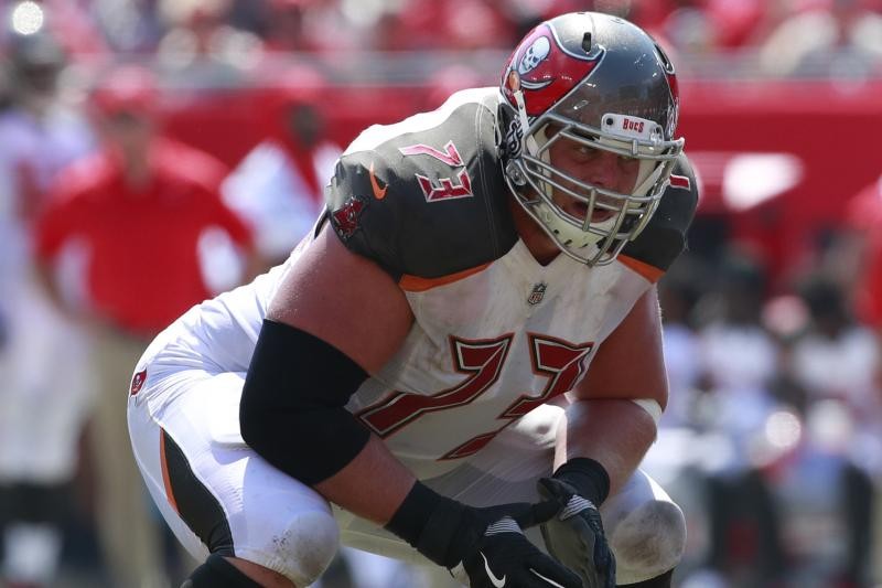 J.R. Sweezy Released by Buccaneers After 2 Seasons