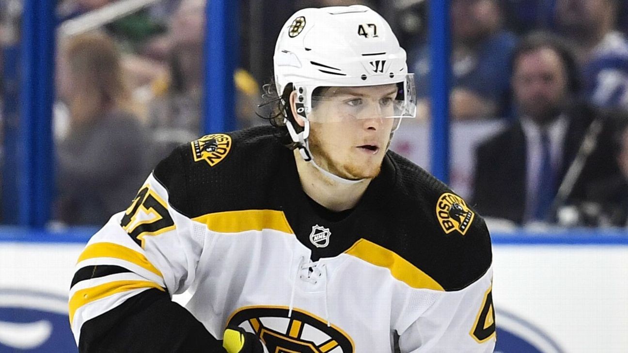 Torey Krug exits Bruins' Game 4 loss with lower-body injury