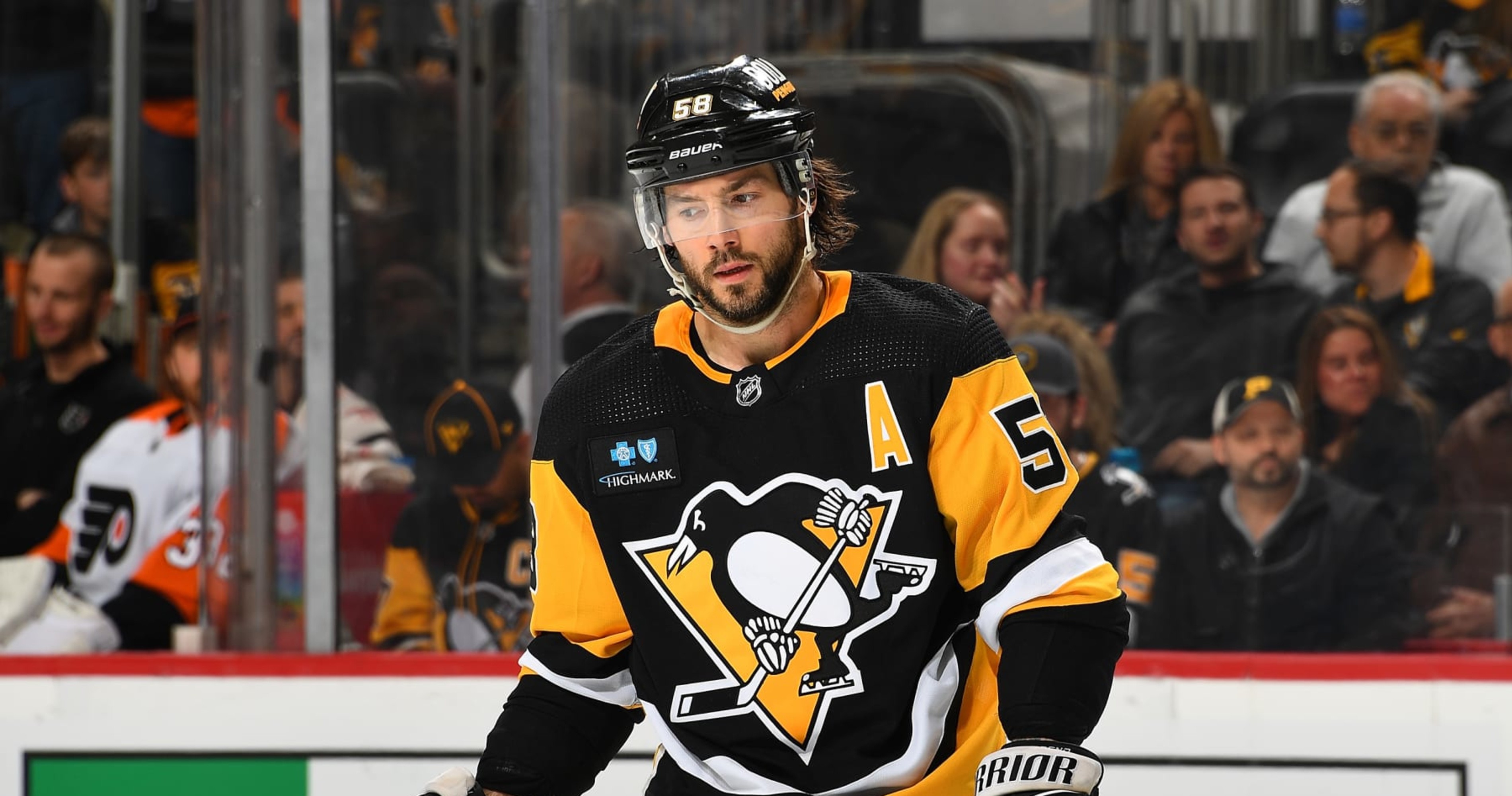 Penguins' Kris Letang Wins 2022-23 NHL Bill Masterton Memorial Trophy