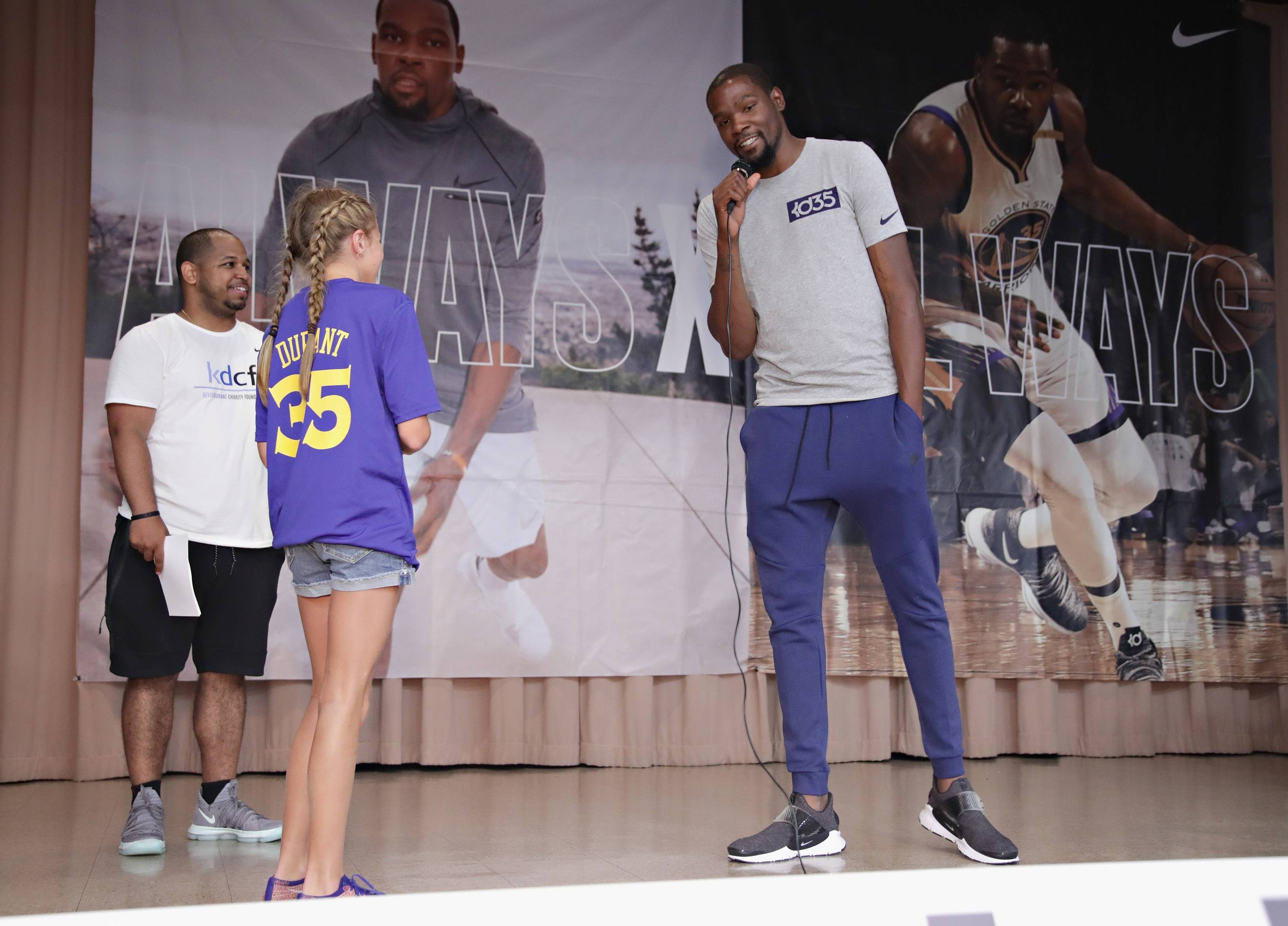 Kevin Durant Creates Unique Content In YouTube Live Virtual Reality Event