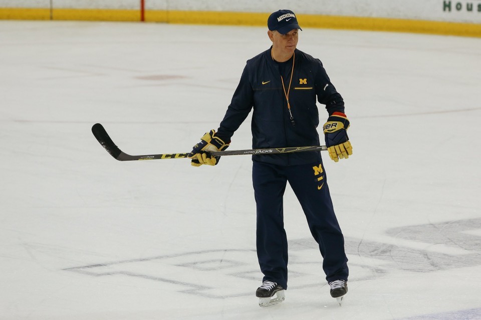 New Michigan hockey coach Mel Pearson: 'I don't think it has hit me yet'