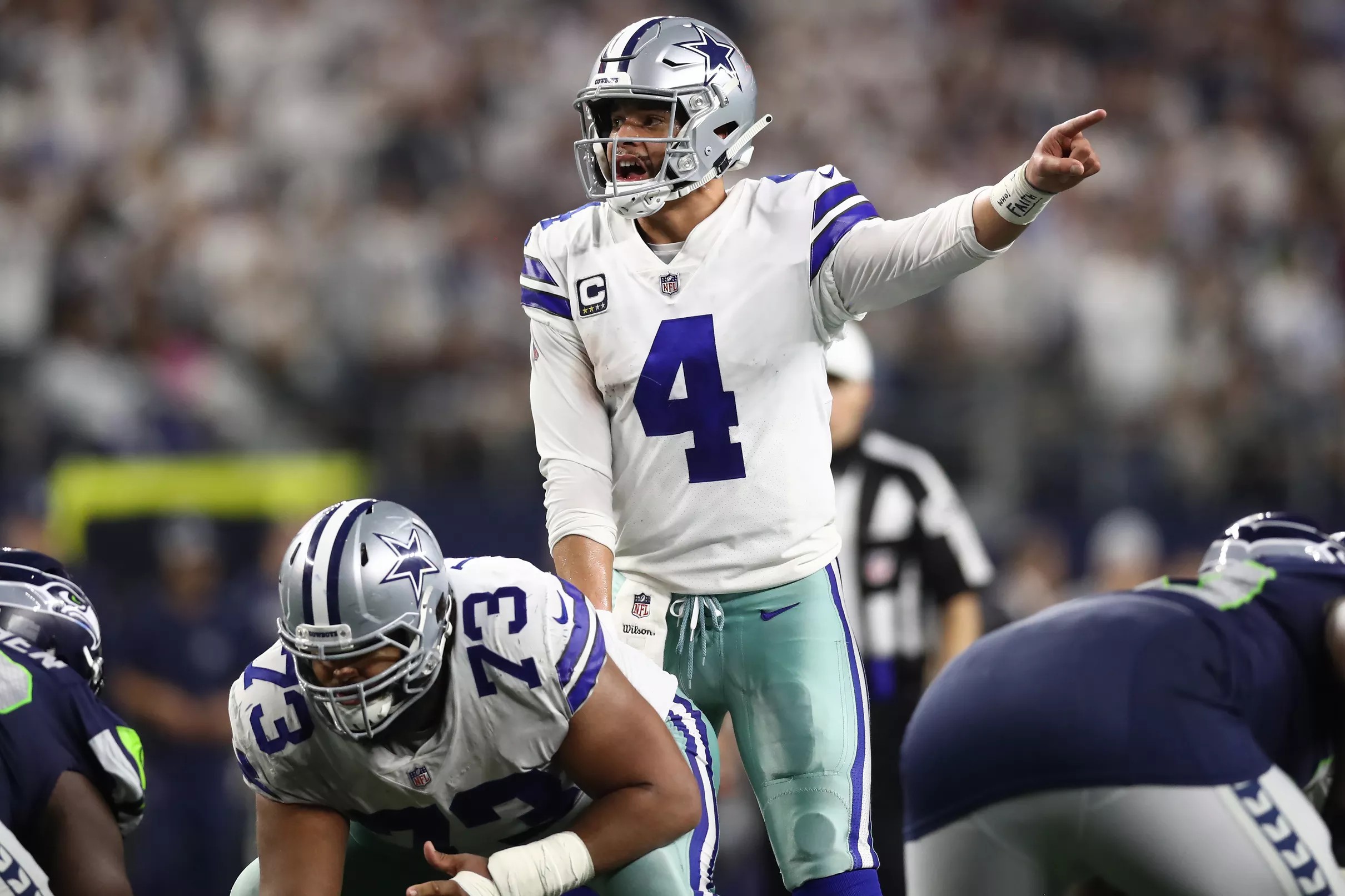 Cowboys were highest-scoring team on Wildcard Weekend, only home team ...