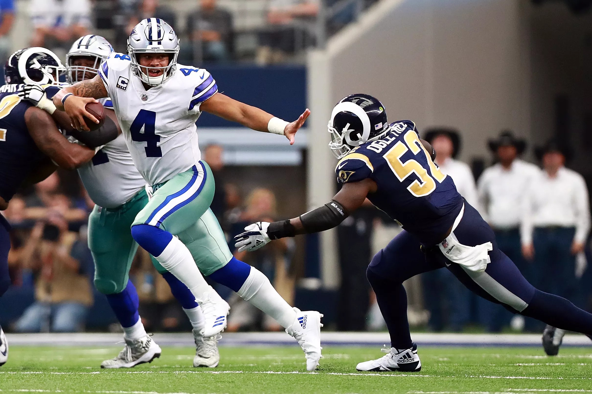 The Cowboys and the Rams are set to revive a storied playoff rivalry