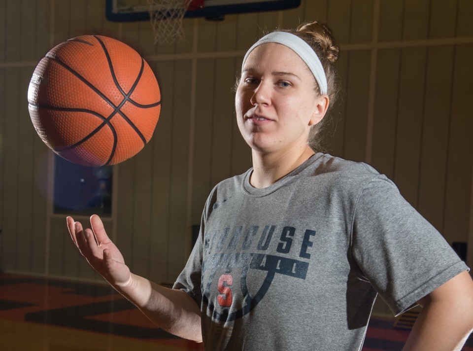 Syracuse basketball grad assistant Katie Kolinski's historic path (video)