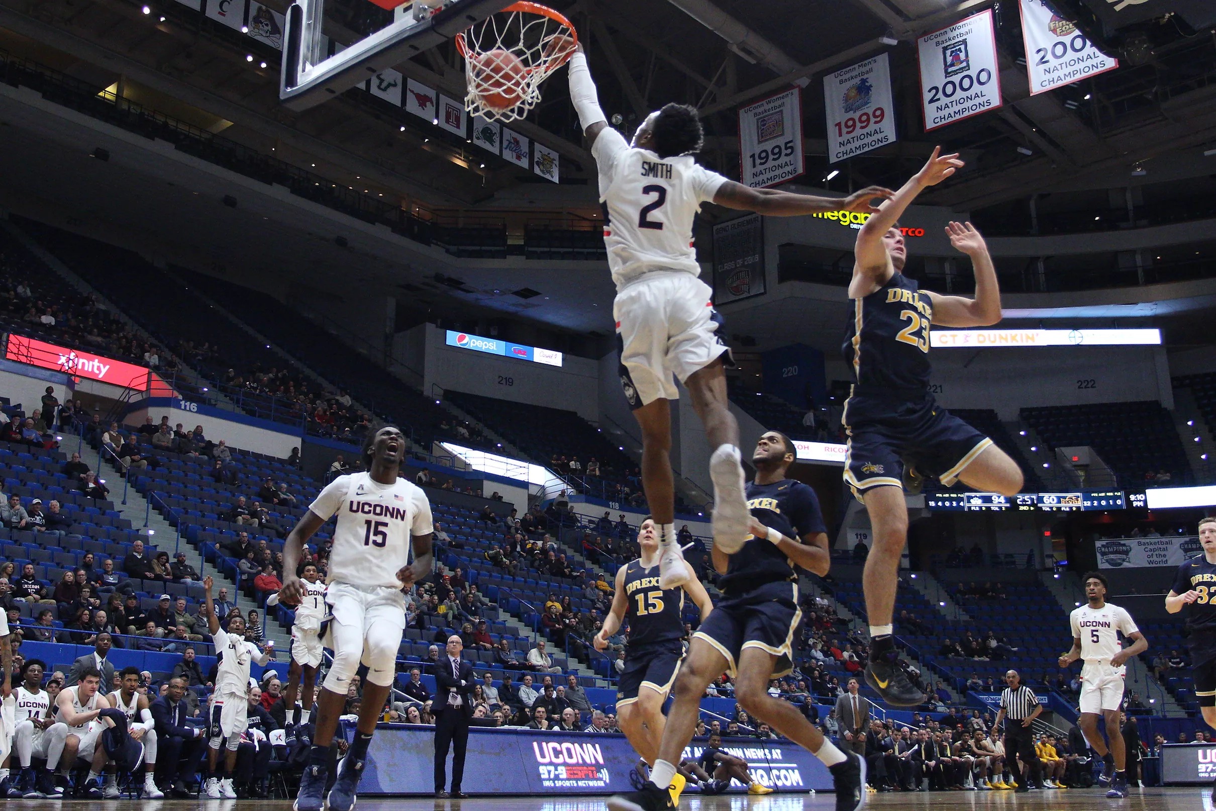 UConn Men’s Basketball Delivers Blowout Against Drexel