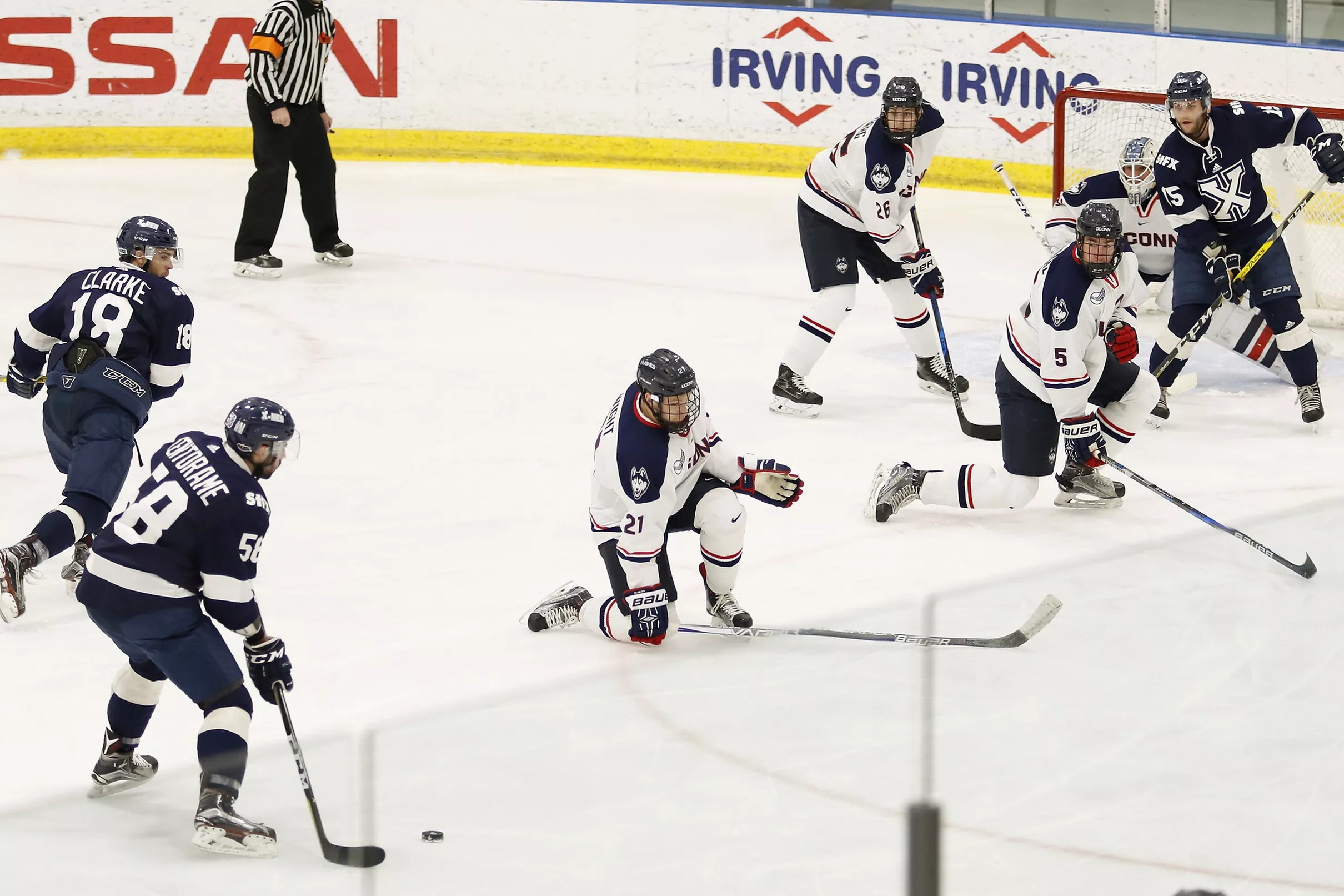 UConn Men’s Hockey Opens Season with Solid Weekend Performance