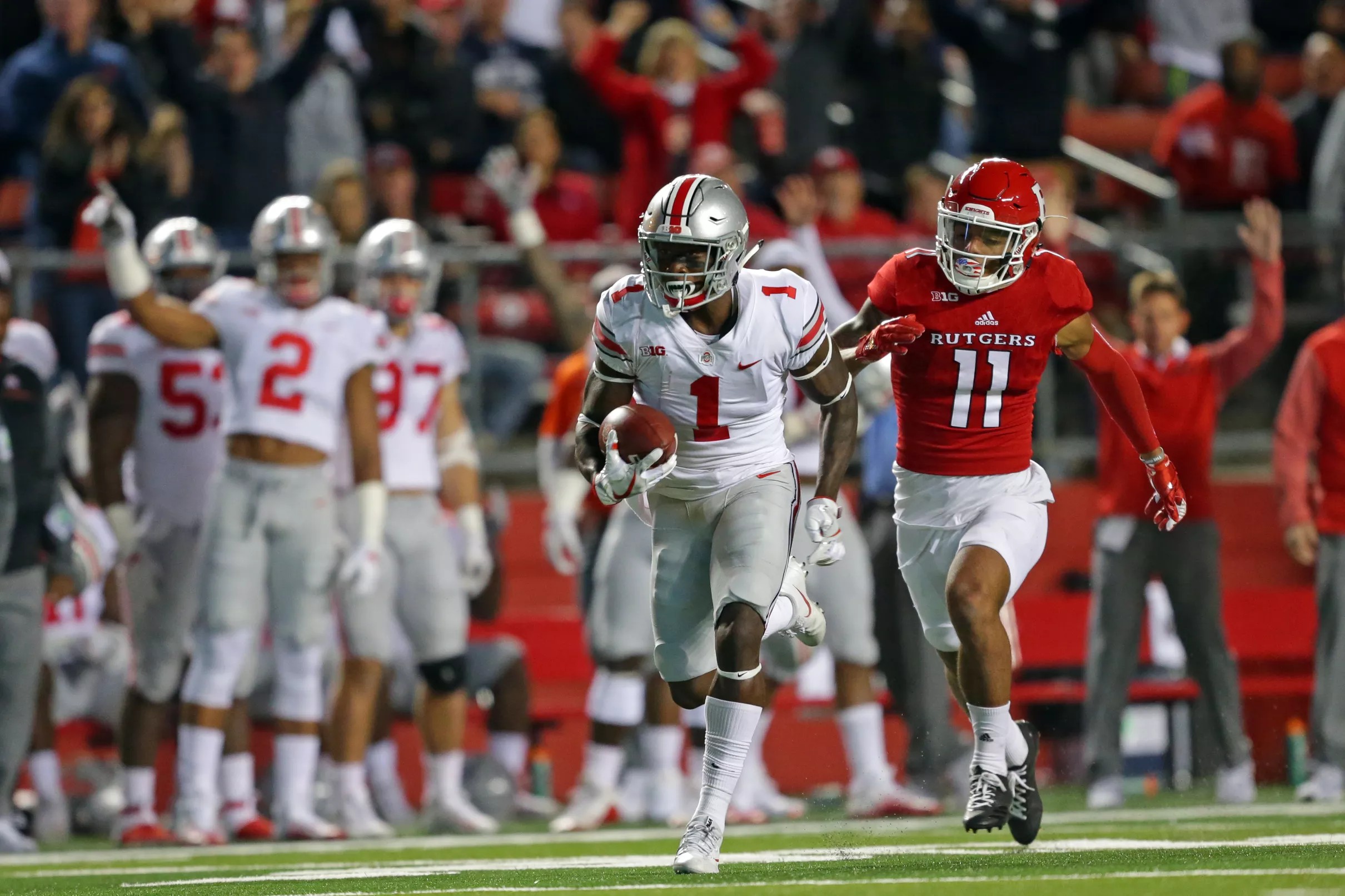 Ohio State’s passing game continued its explosive development