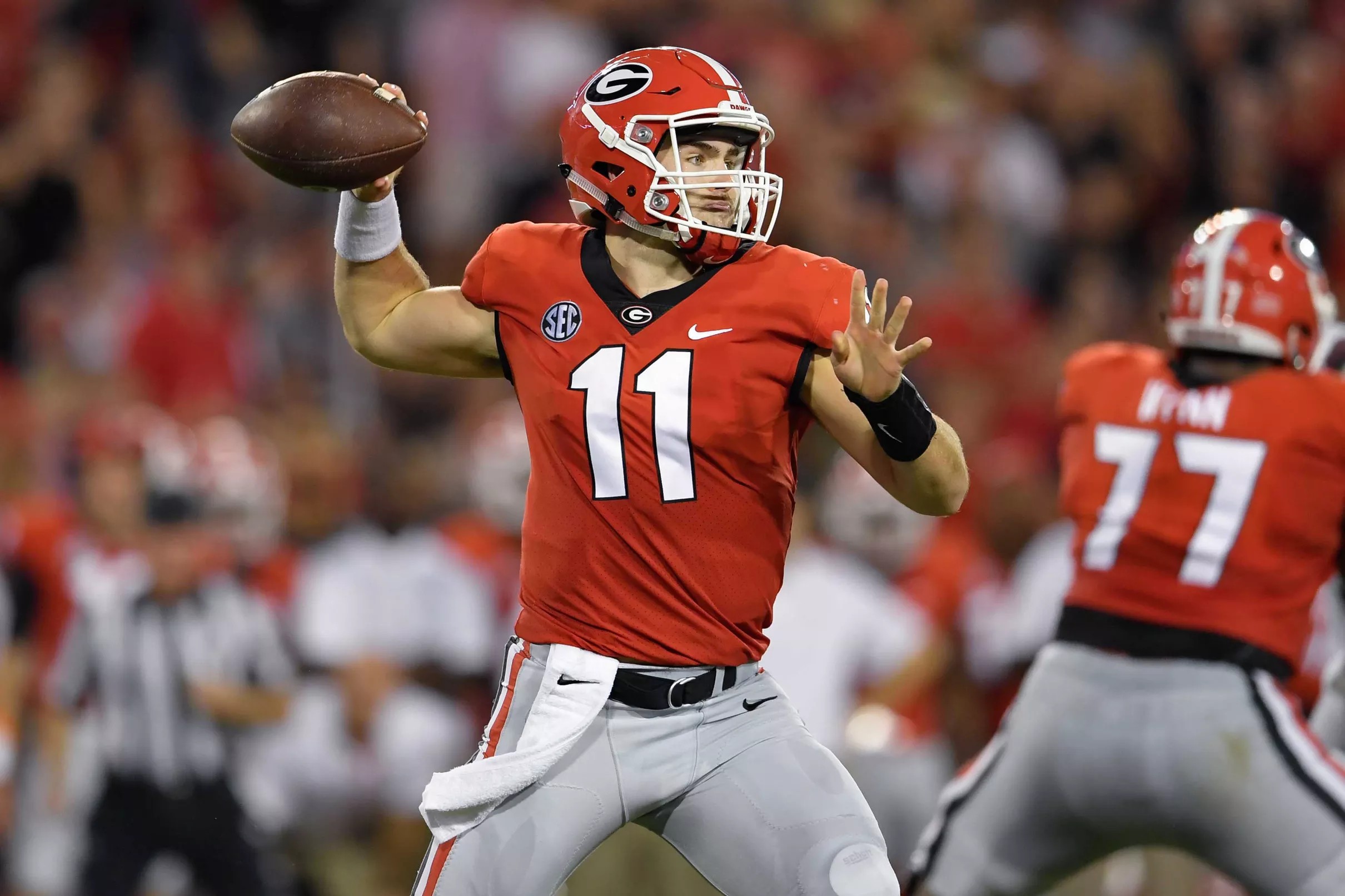 Jake Fromm embraces the khaki side