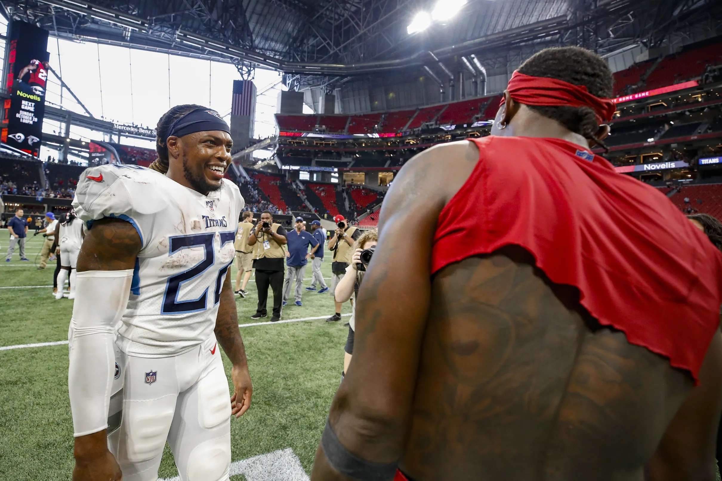 Jumbo Package: Derrick Henry and Julio Jones Join Forces to Form ...