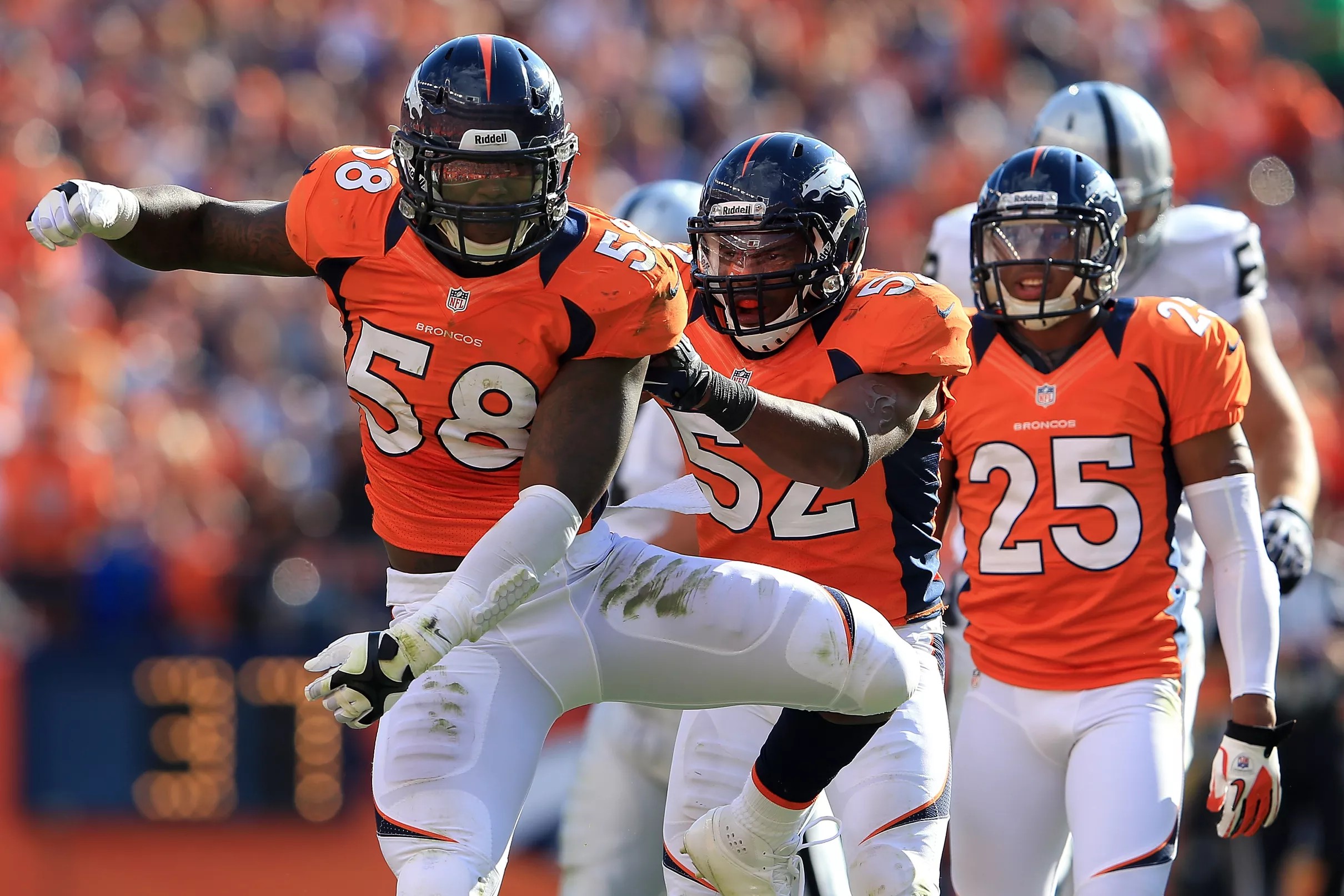 Von Miller, Chris Harris Jr. only two Denver Broncos players to make ...