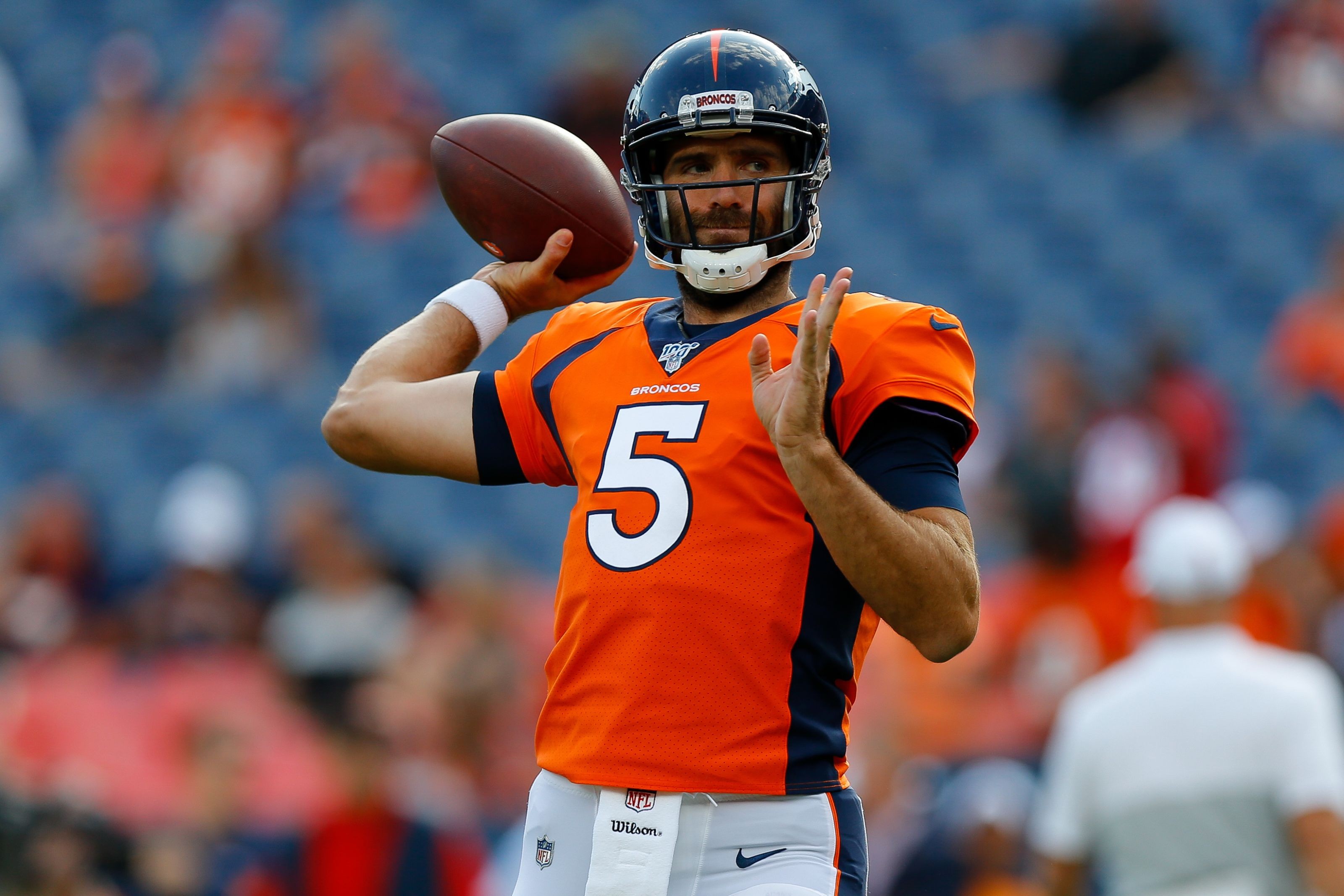 Denver Broncos: Just get Joe Flacco to the playoffs