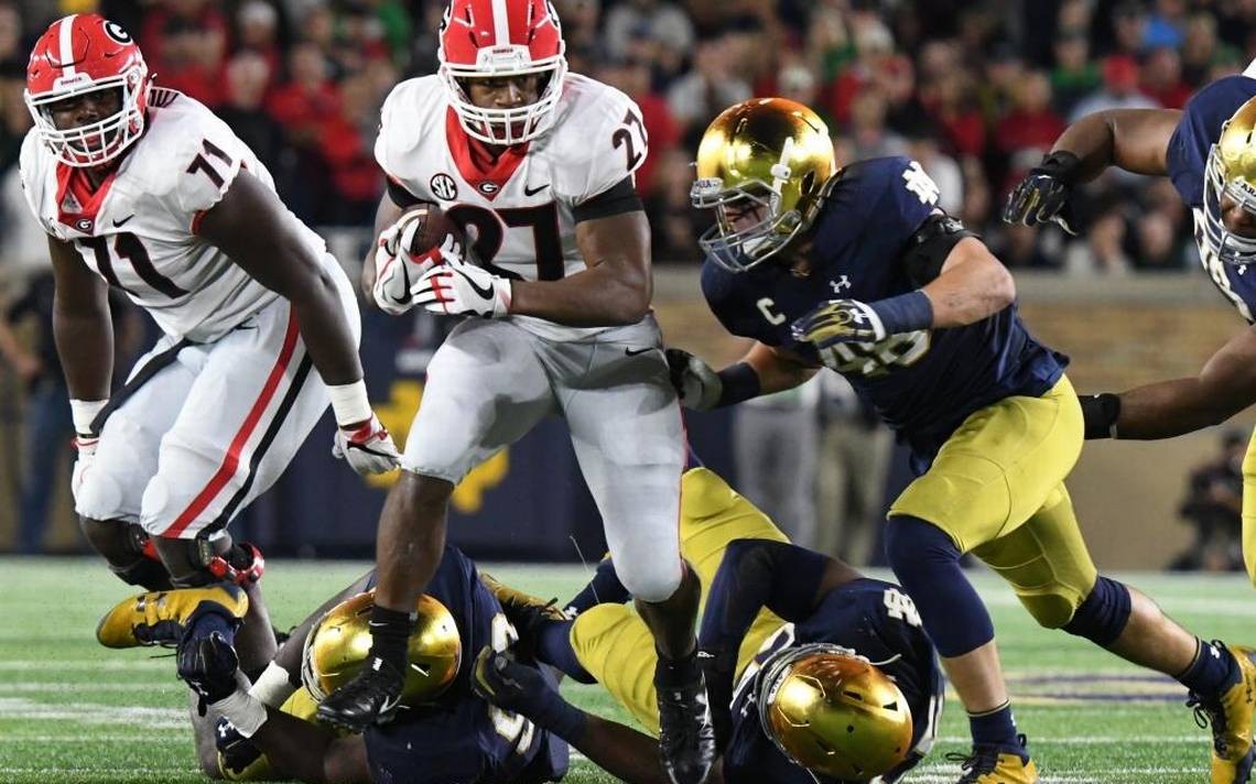 Why Georgia is using the shotgun more for rushing attack