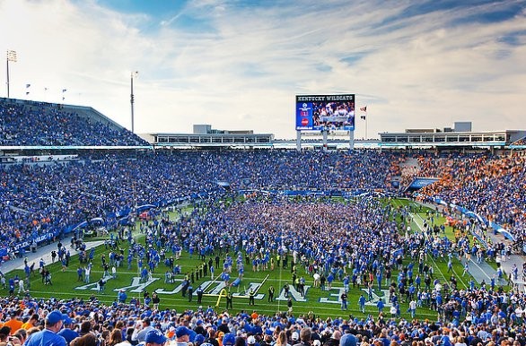 Winning Could Be Quite Expensive for Kentucky if the Fans Rush the Field