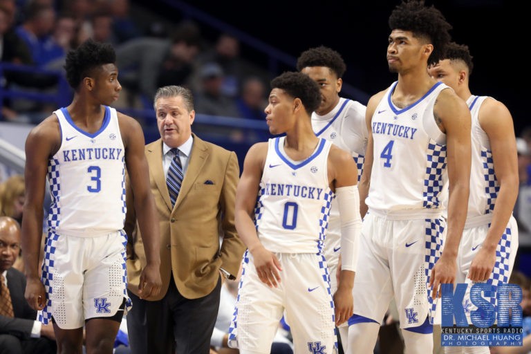 Views from Selection Sunday at the Calipari house