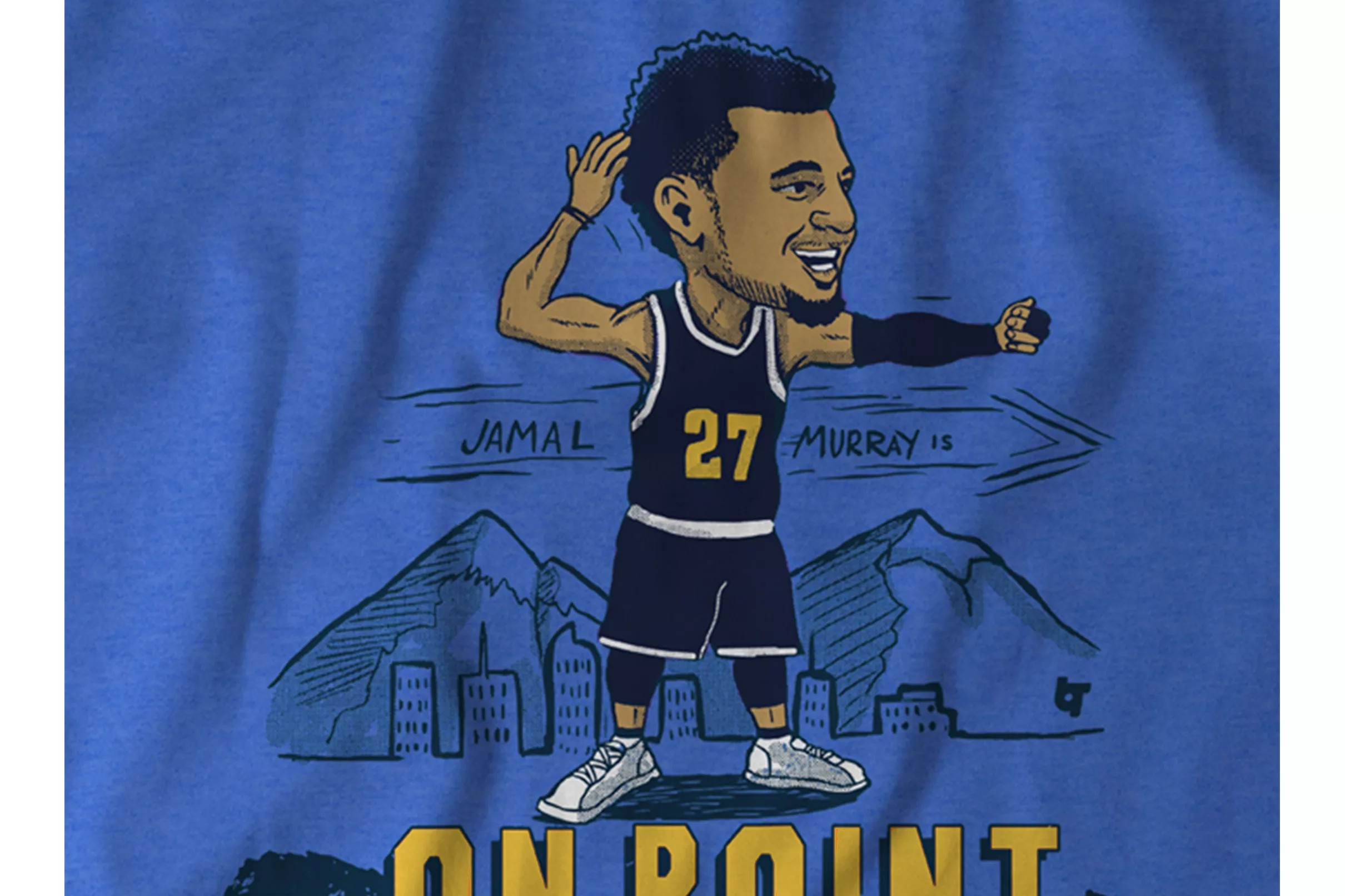 NEW: Jamal Murray “ON POINT” design from D Line CO and Breaking T