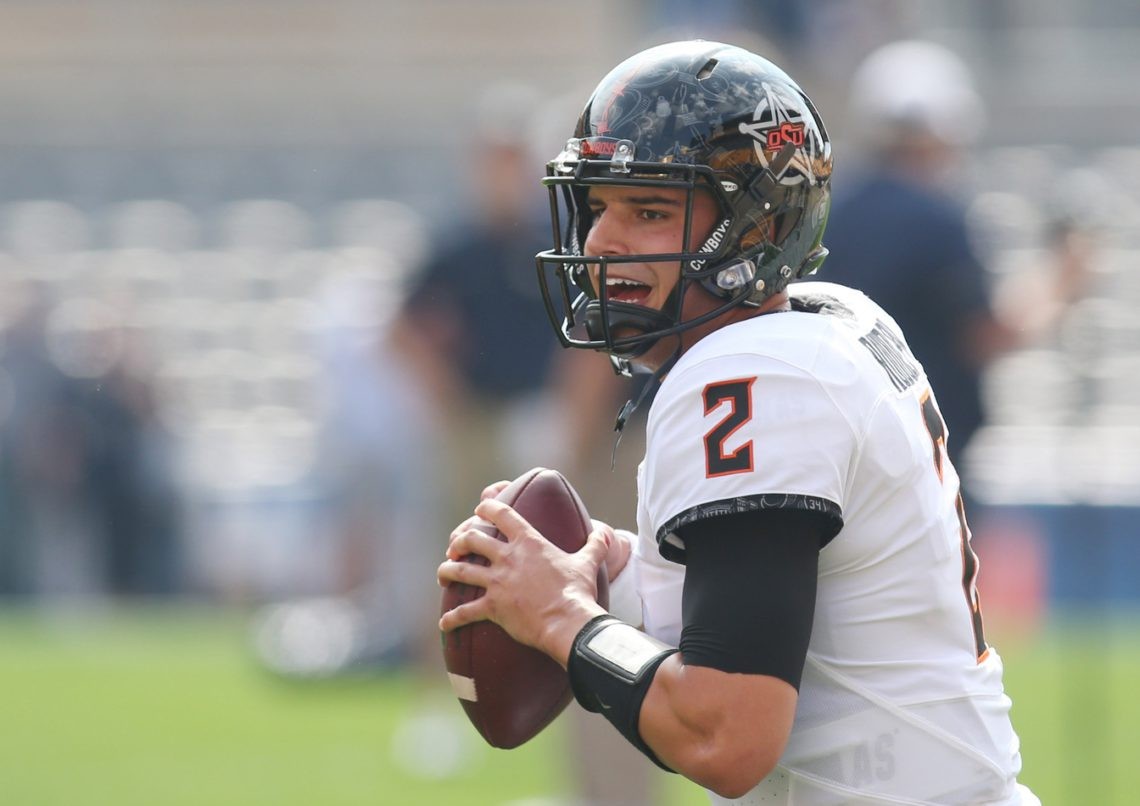 New England Patriots Hold Private Workout with Mason Rudolph