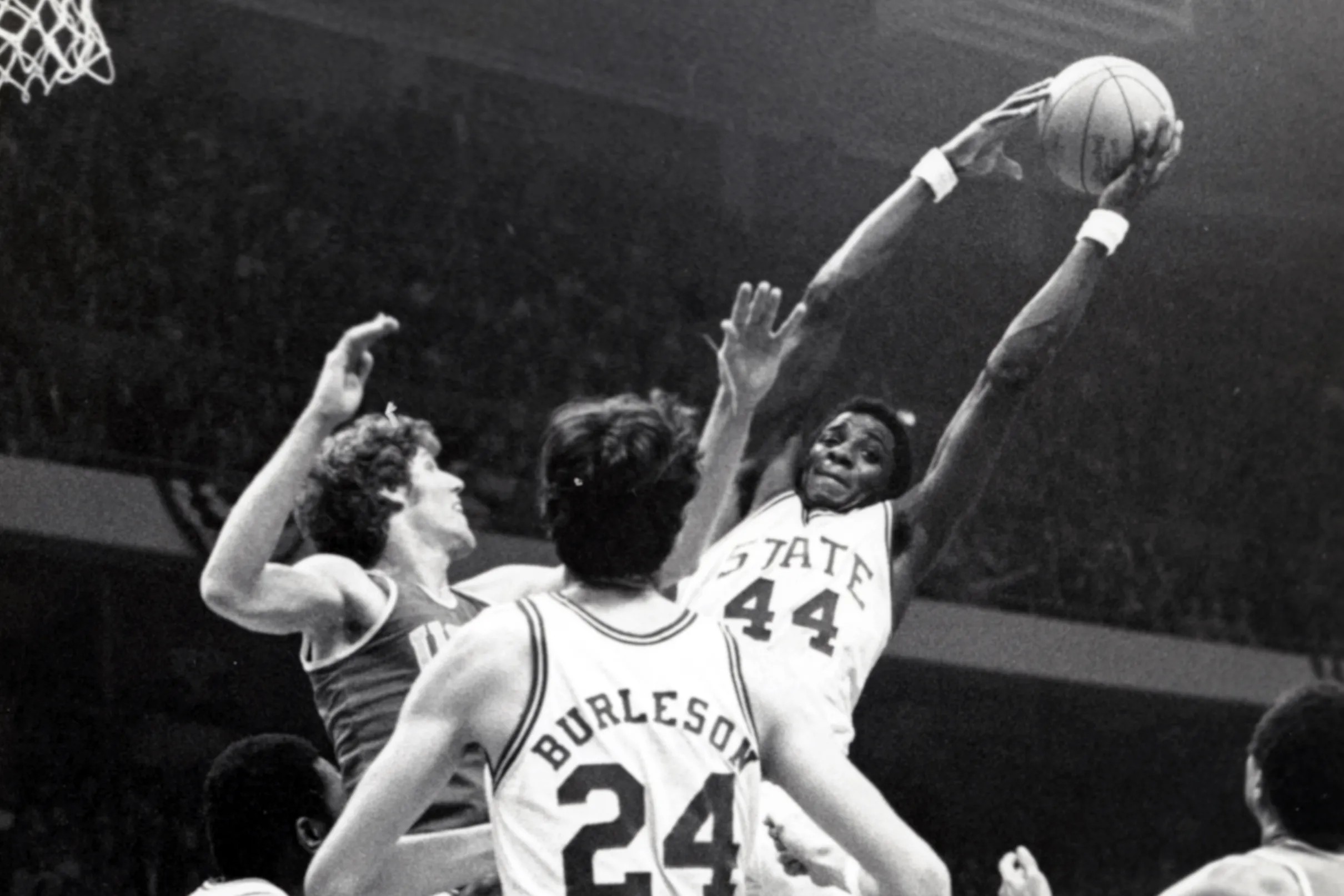 NC State unveils David Thompson statue outside Reynolds Coliseum