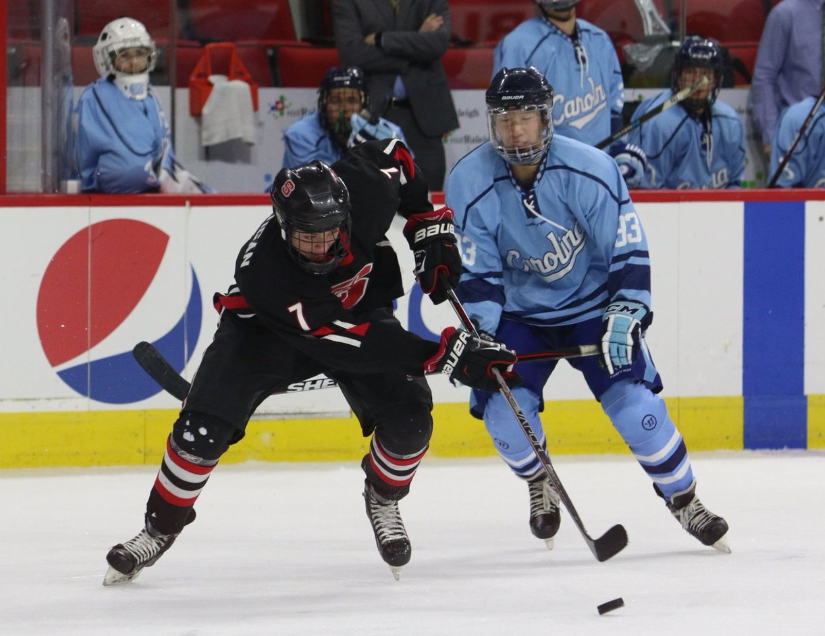 Things Got Heated in Hockey Between NC State and UNC