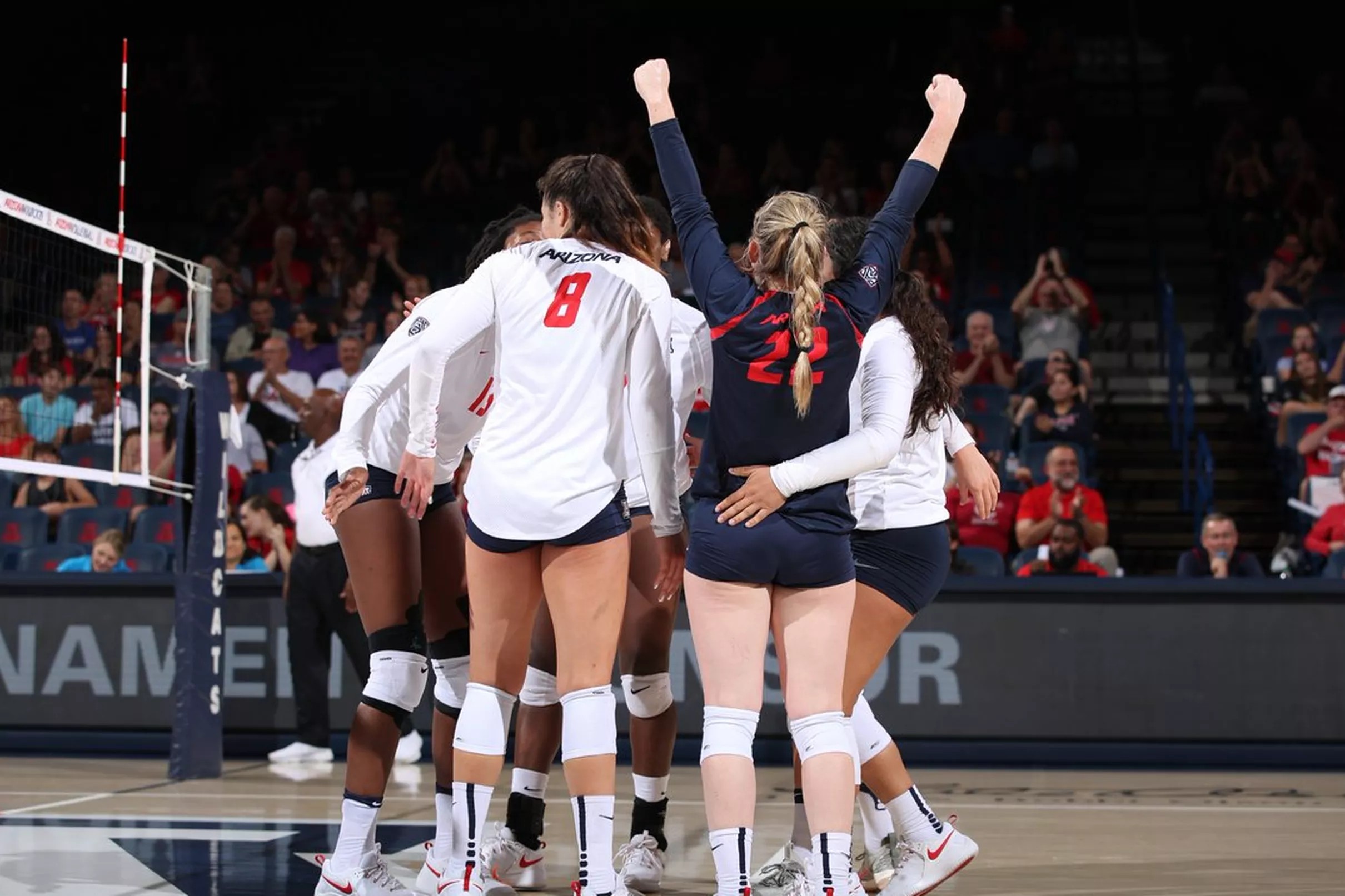 Arizona volleyball moves into Top 25, soccer drops to No. 23
