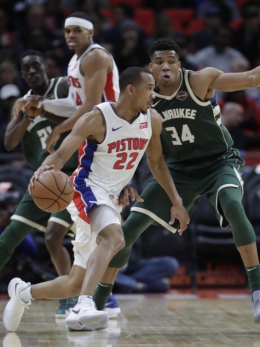 Pistons’ Bradley credits Drummond for open looks