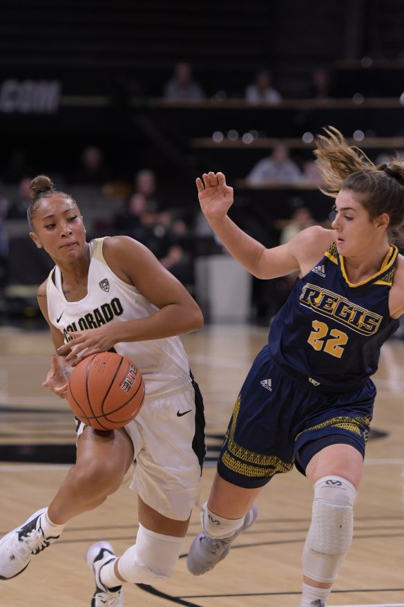 Freshman Jaylyn Sherrod leads CU women’s basketball to victory in ...