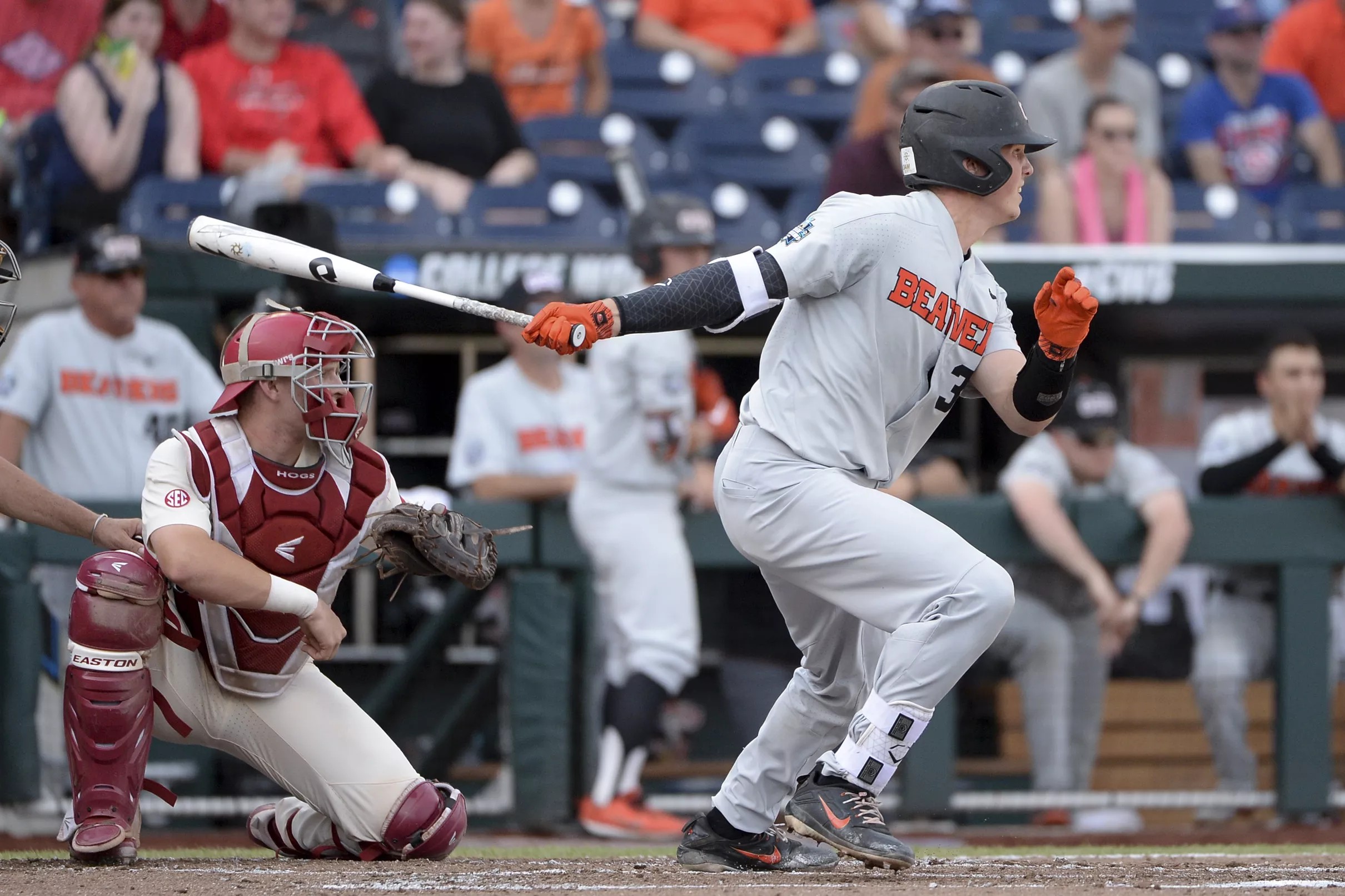 Adley Rutschman Ties CWS Hit Record