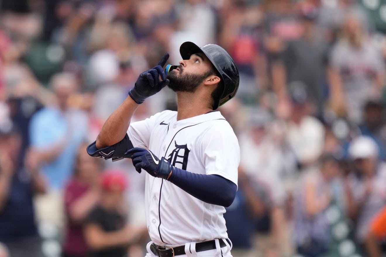 Riley Greene's 453-foot home run sparks Detroit Tigers in 3-0 win over ...