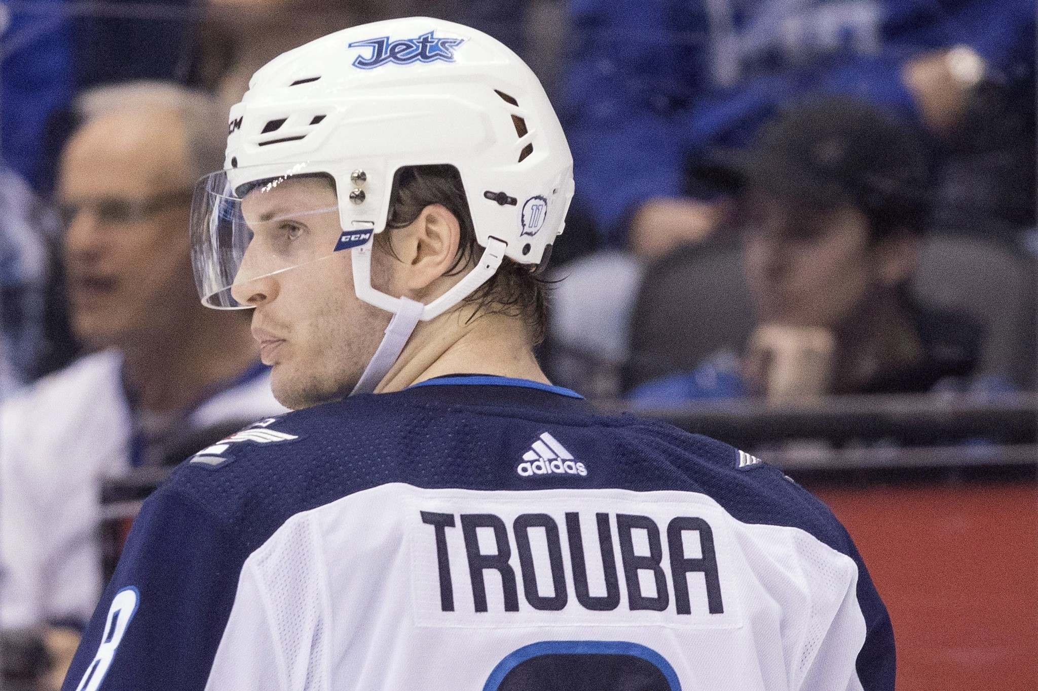 Jets' Trouba recalls aftermath of concussion