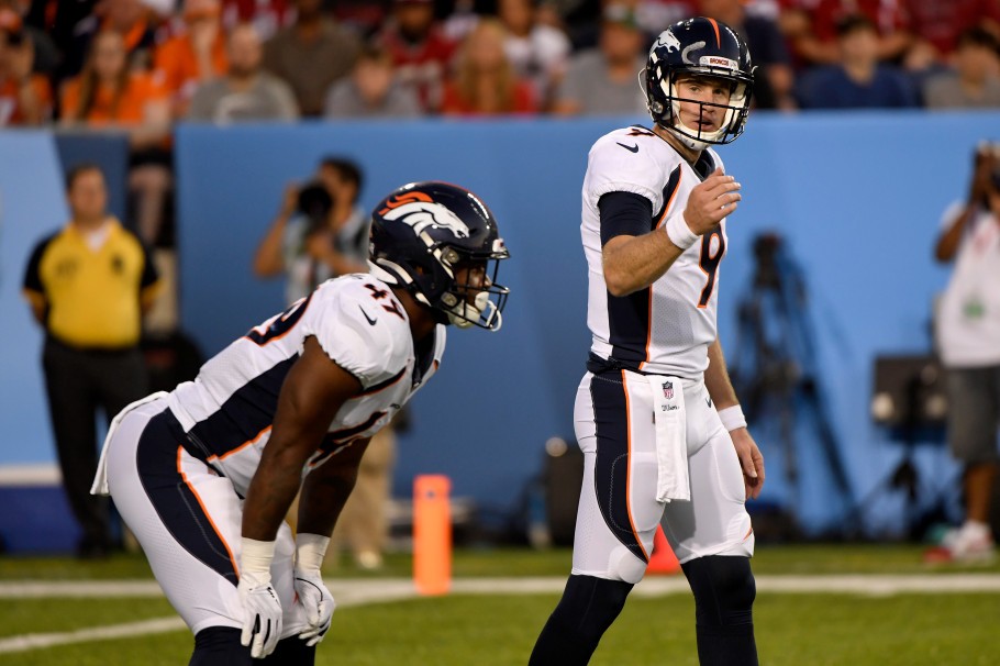 Broncos score early, late to defeat Atlanta in preseason opener