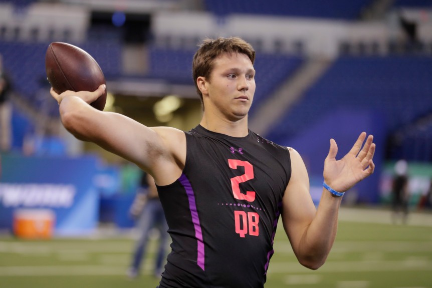 Renovations to Josh Allen’s footwork on display during impressive pro day