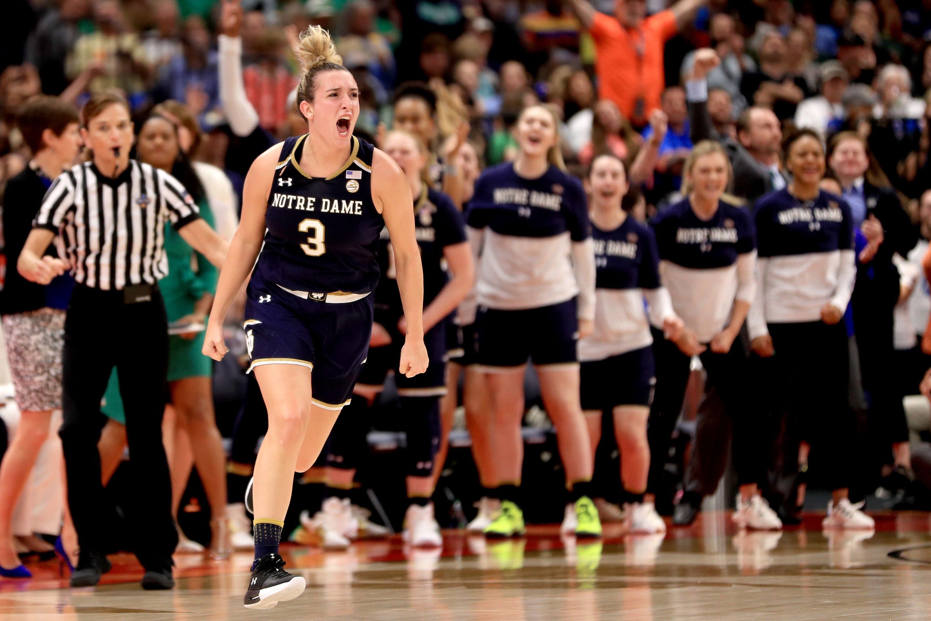 Notre Dame Women’s Basketball: Marina Mabrey selected 19th overall by ...