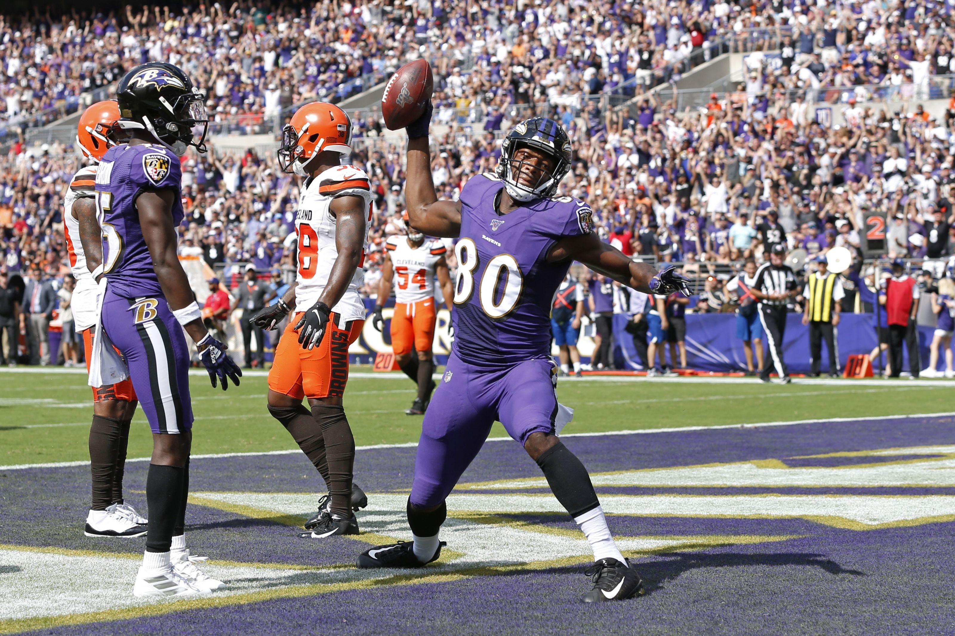 Irish in the NFL: Miles Boykin scores again