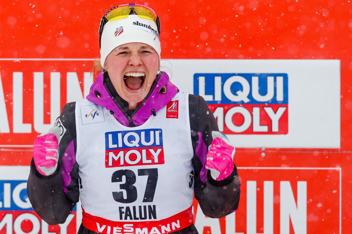 Jessie Diggins wins second career individual World Cup cross-country race