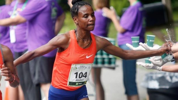 Brigid Kosgei beaten as another world record smashed in Nike shoes