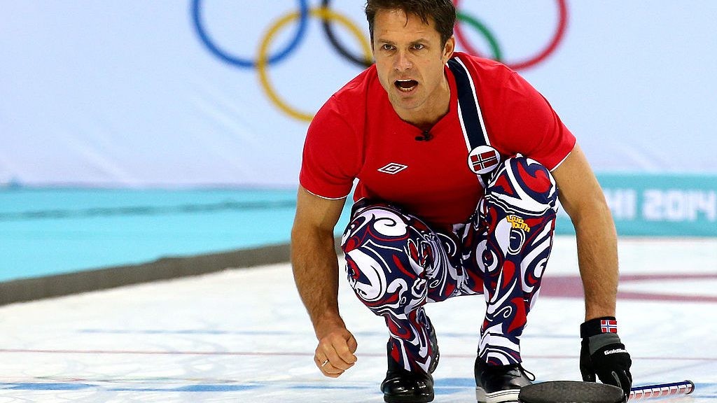 Norway’s crazy curling pants tapped for third Olympics after close call