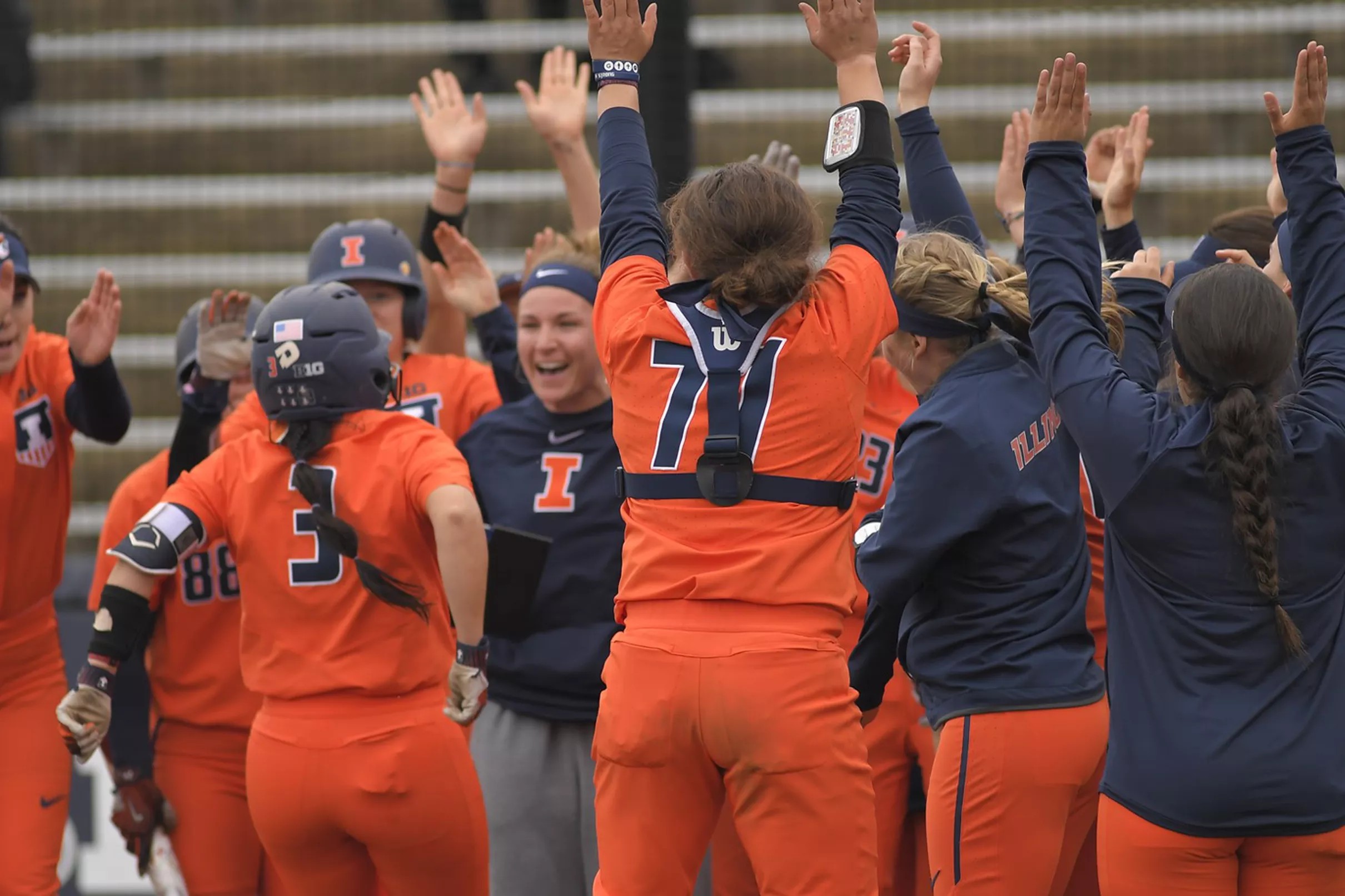 Illinois Softball struggles in weekend series against Minnesota