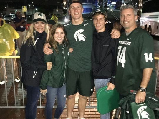 MSU quarterback's parents have racked up 45,000 miles chasing their son ...