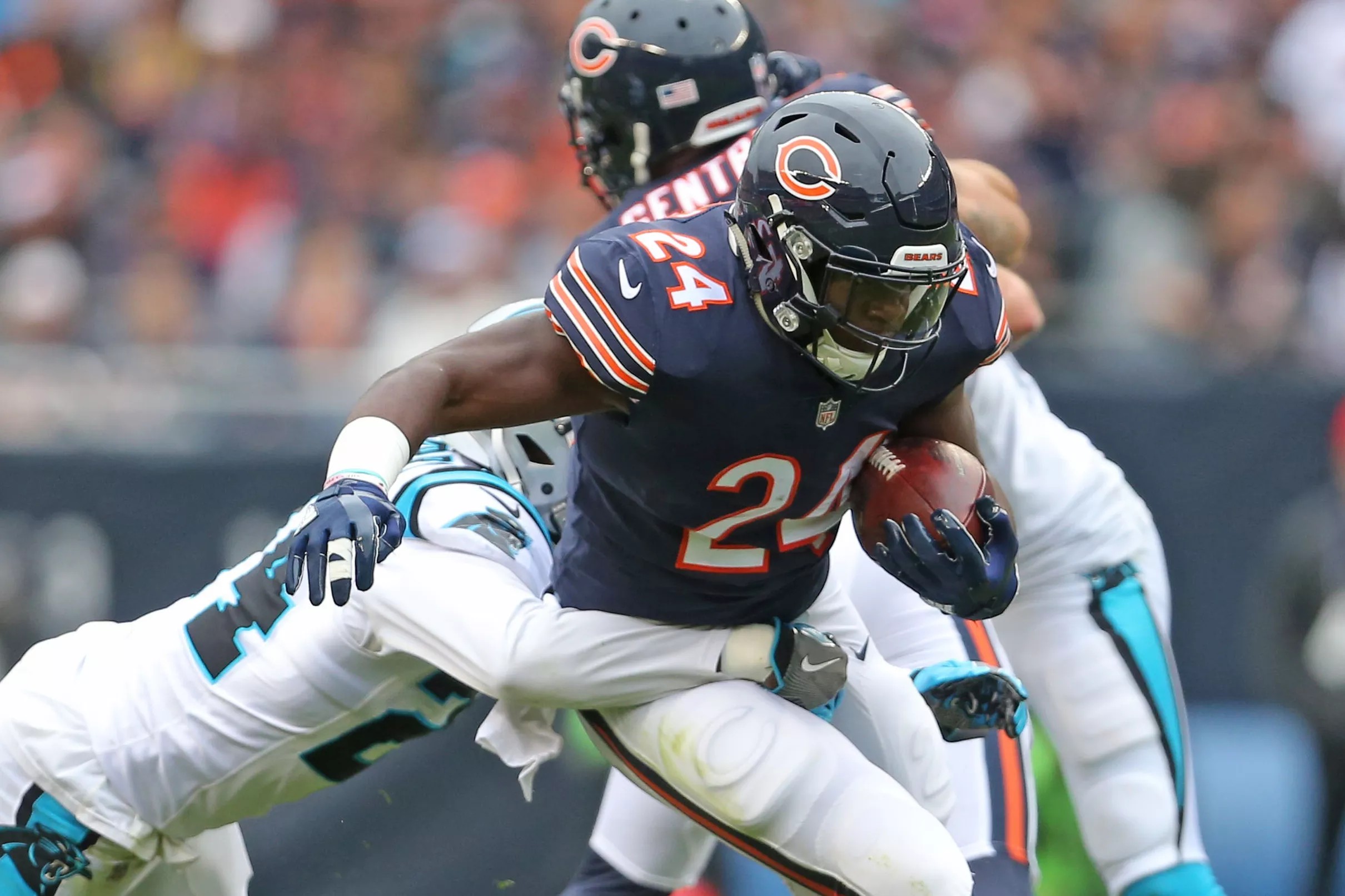 Where do you rank the Chicago Bears’ backfield?