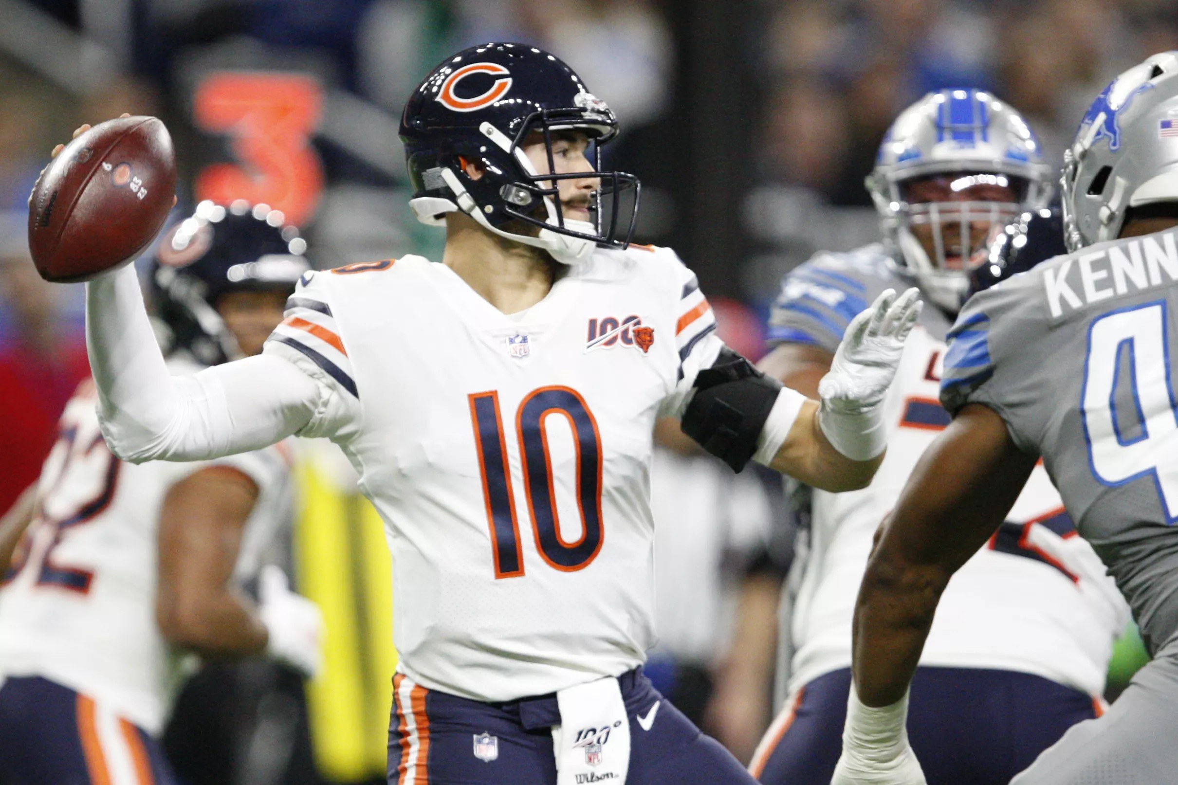 Mitchell Trubisky wins FedEx Air Player of the Week for Week 13