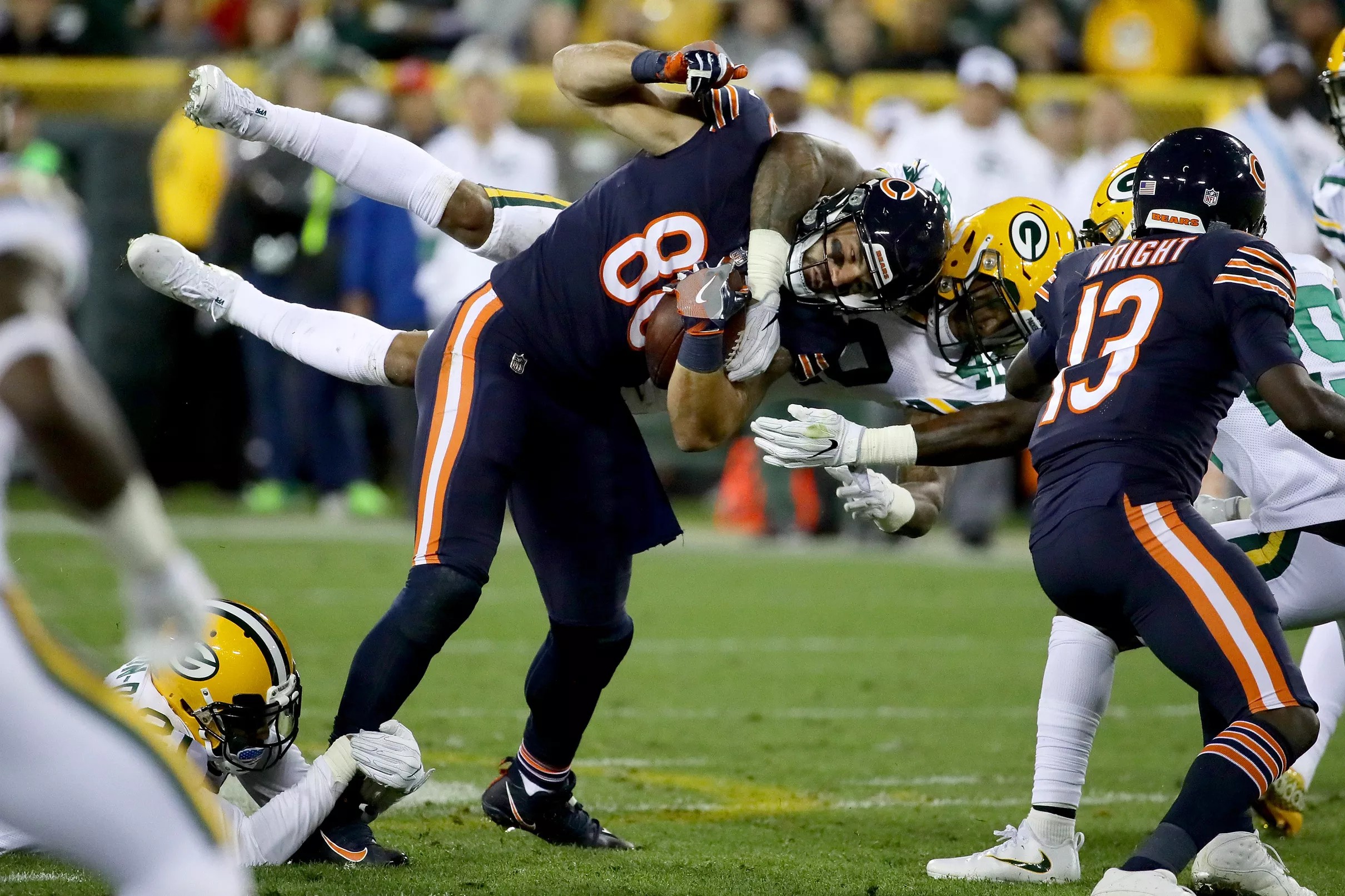 Snap counts, stats and more: Chicago Bears vs Green Bay Packers