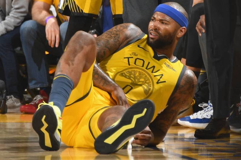 Warriors News: DeMarcus Cousins Won't Need Surgery, Playoff Return Unlikely