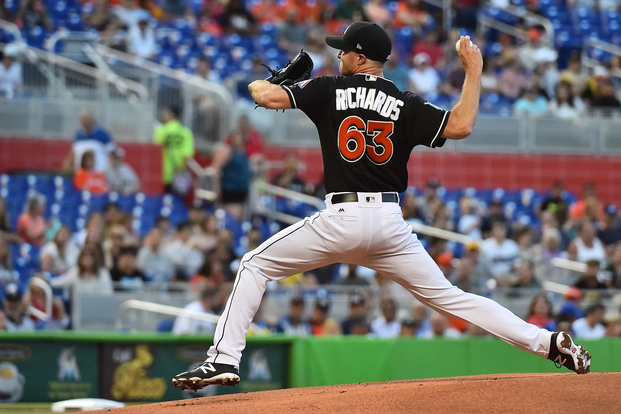 Trevor Richards strong but Marlins blow it in the ninth