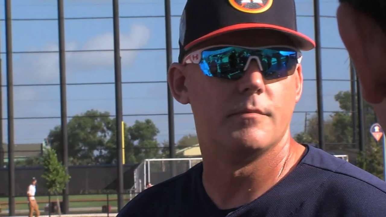 Astros welcome Douglas HS coach, sons