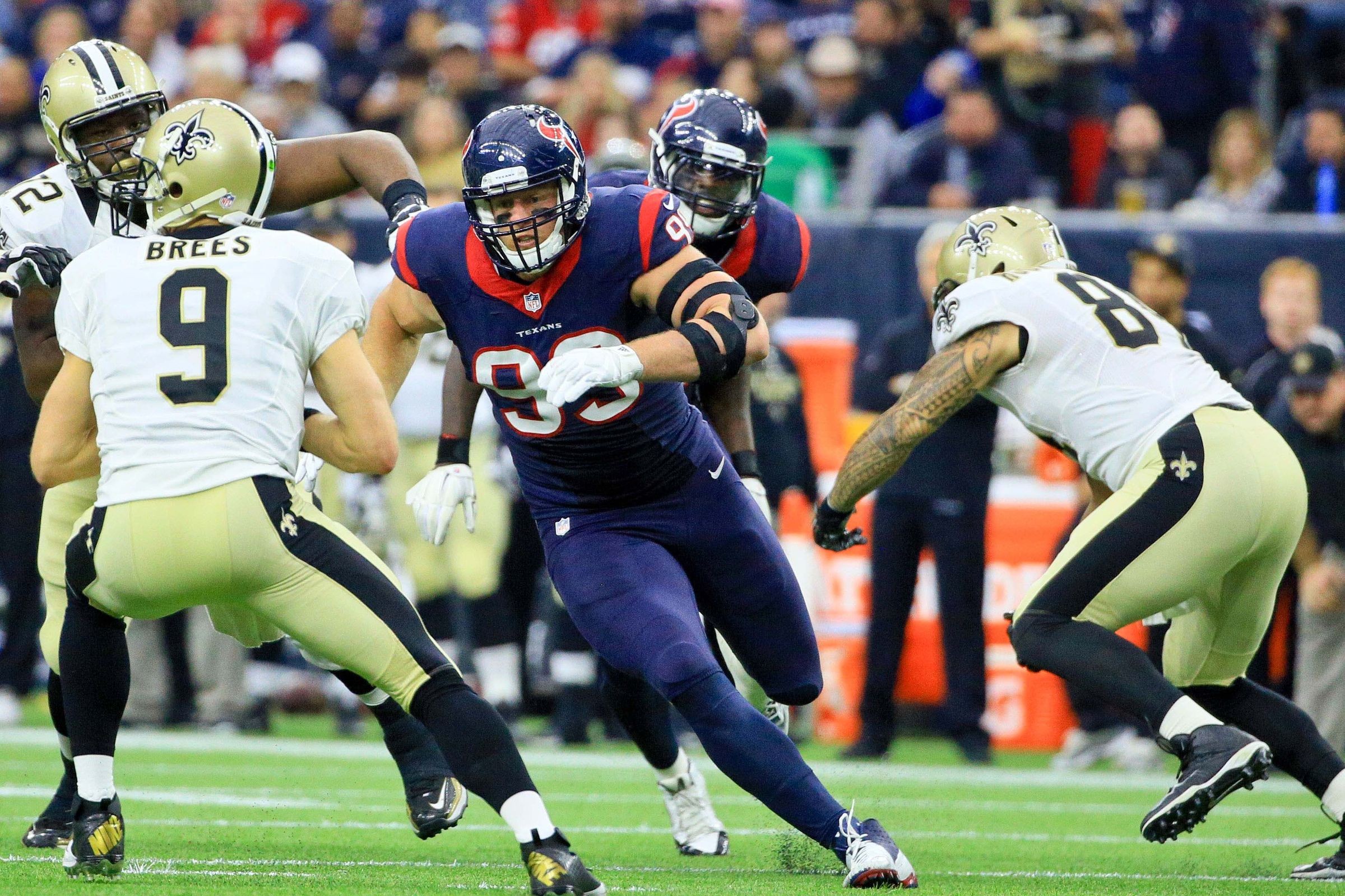 Houston Texans Snap New Orleans Saints', Drew Brees' Touchdown Streaks