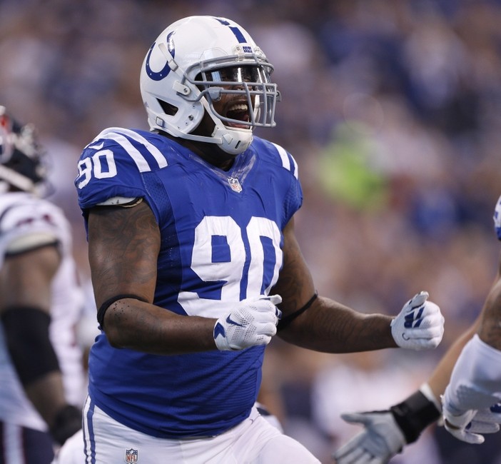 Colts Place Kendall Langford on Injured Reserve; Promote Christopher Milton