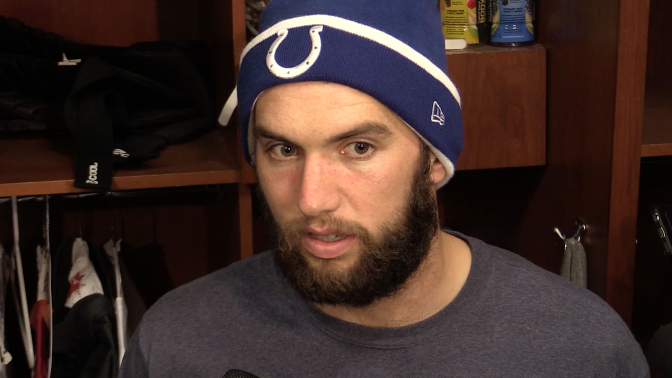 Workouts intensify for Colts' Andrew Luck