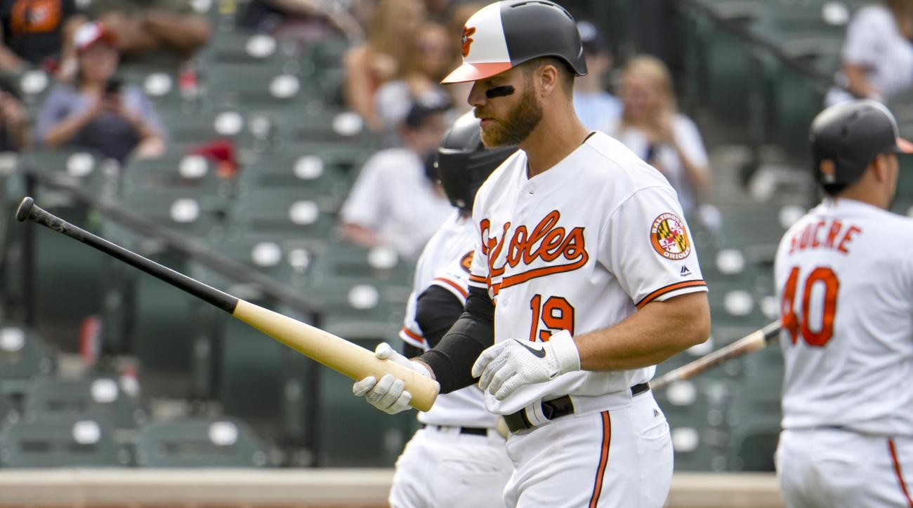 Chris Davis Snaps Hitless Streak With Two-Run Single Against Red Sox