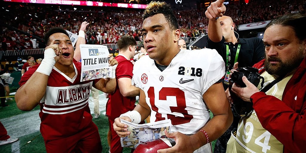 Listen to the Alabama Radio Call Of Tua Tagovailoa's Game-Winning ...