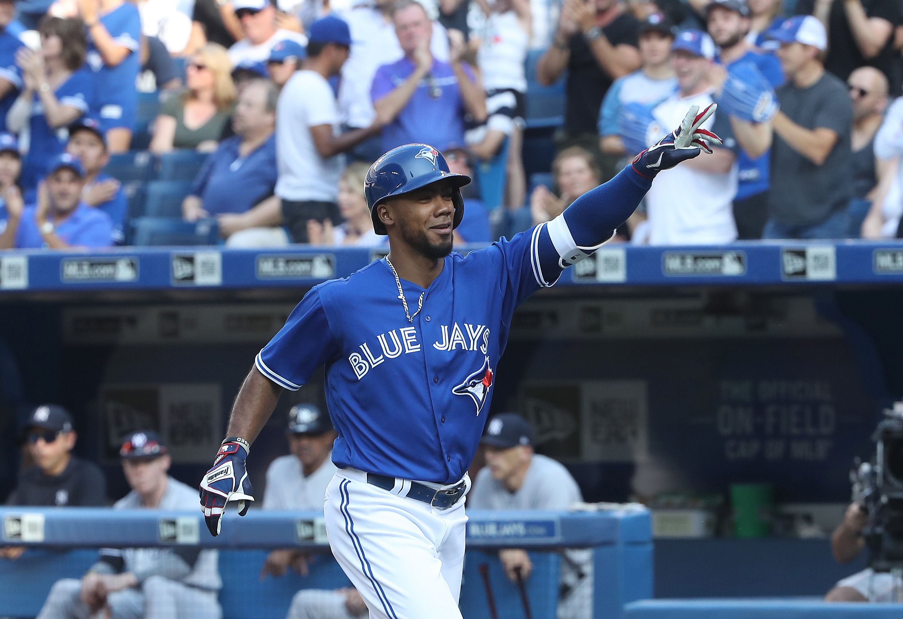 Blue Jays: Teoscar Hernandez will get his shot sooner than later